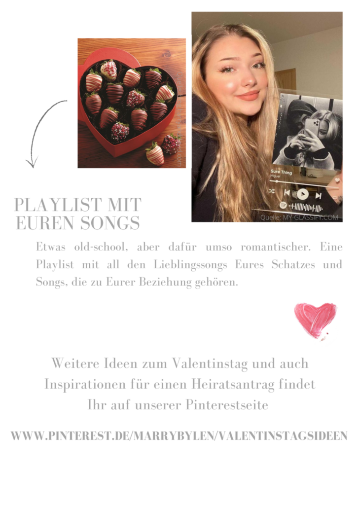 Valentinstagsideen für romantische Stunden zu zweit - Playlist
