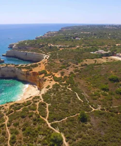 Beach Coast Line Algarve Portugal